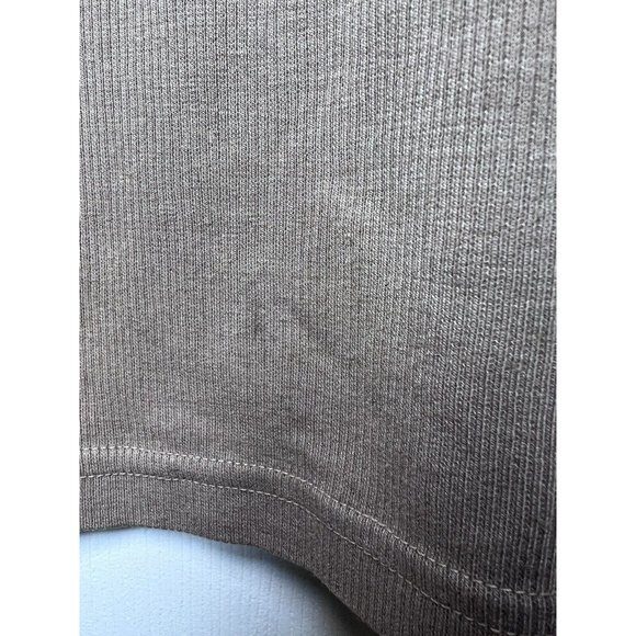 Madewell Rivet & Thread Ribbed U Neck Tee Size LG *Flaw* - Picture 5 of 6